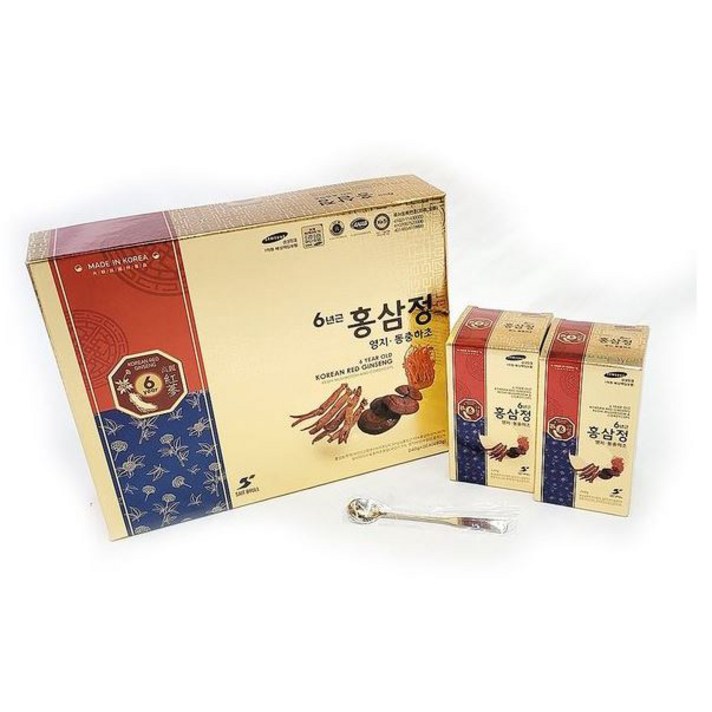 6년근 홍삼정 영지 동충하초(240g X 2ea), 본상품선택, 본상품선택