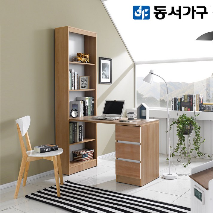 
                                                        동서가구 클레버A 1200 모던 H형책상 DF905628, 아카시아
                                                    