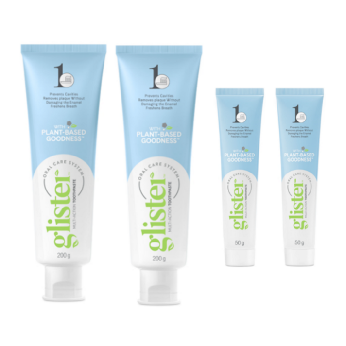 
                                                        [100%정품]암웨이 글리스터 치약(200g*2개)+글리스터 치약(여행용사이즈65g*2개), 1set, 200g
                                                    