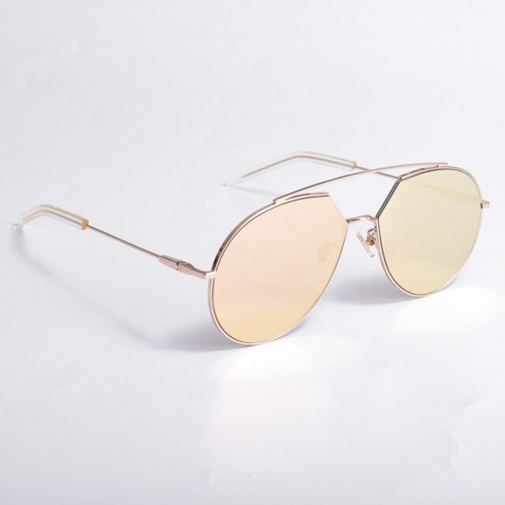 선글라스 여자선글라스 한국 라운드 남자 여자 선글라스 부드러운 태양 안경 파일럿 프레임 렌즈 편광