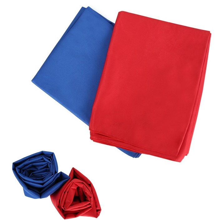 키카 운동회 체육대회 민속놀이 전통씨름 키즈 유소년 씨름 샅바 청홍세트, 1개