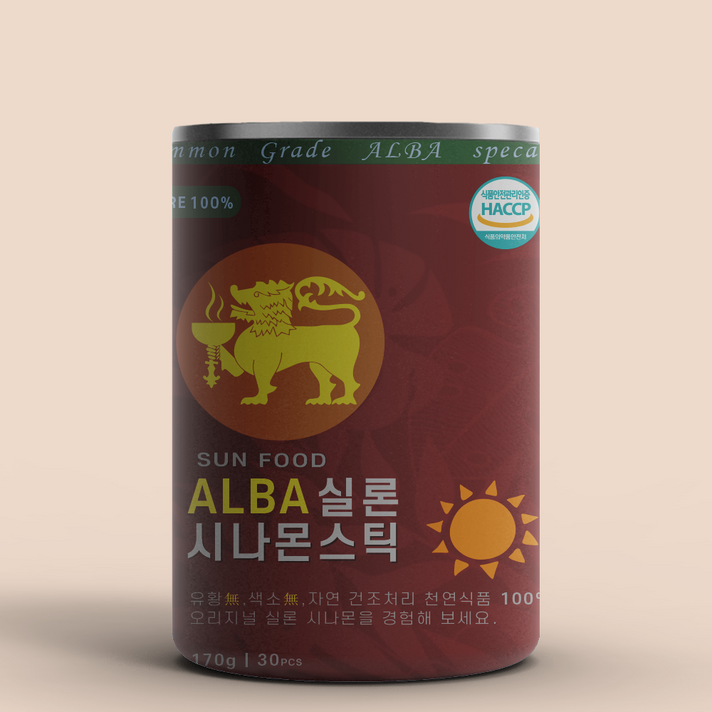 랑카스 실론 시나몬 스틱 ALBA등급 스리랑카 대용량 210g, SPECIAL