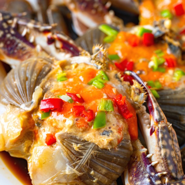  [밥도둑] 착한가격 꽉찬 알배기 삼점 암꽃게 간장게장, 1.8kg, 3통 