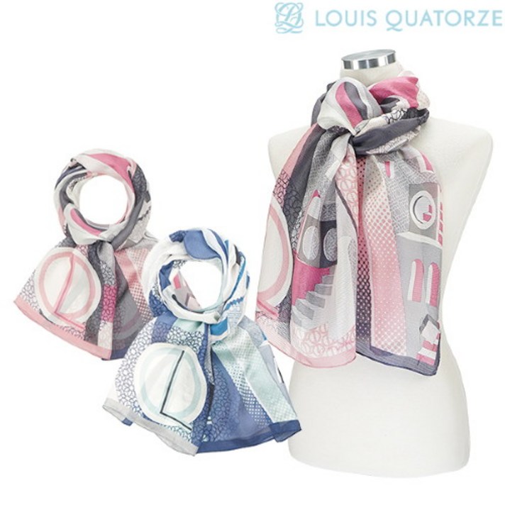 루이까또즈 [루이까또즈] 실크100 모로코 스타일 스카프 2종 SA-2WSL342