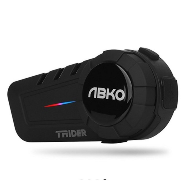 ABKO TRIDER 앱코 티라이더 블랙 오토바이 배달대행 라이더 헬멧블루투스