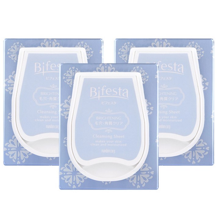 비페스타 클렌징 시트 브라이트닝, 46매, 3개