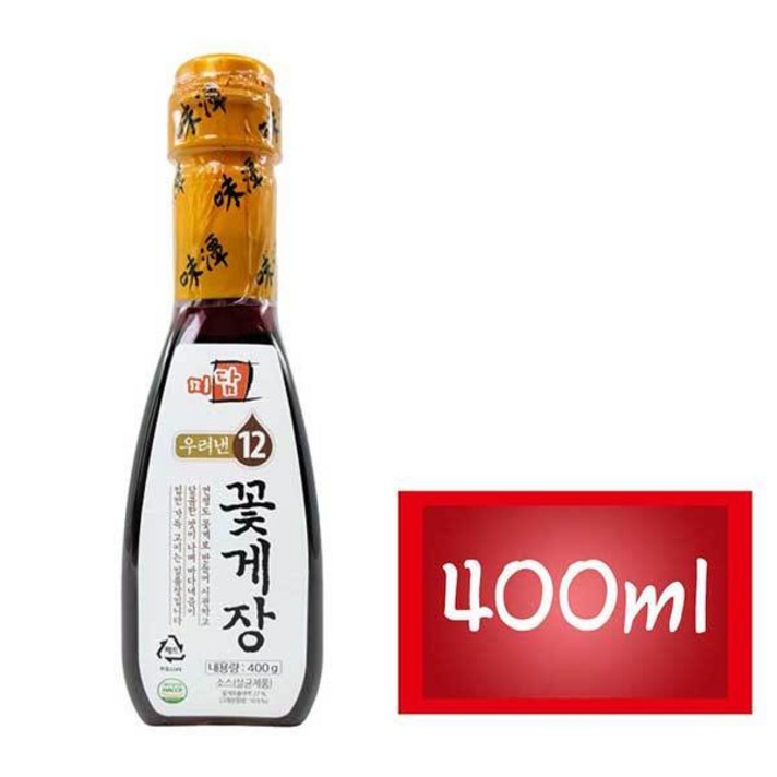미담 우려낸12 꽃게장 육수 양념장 소스 액상조미료