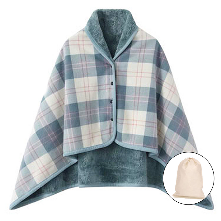 매이템 파우치포함무릎담요 똑딱이담요 망토담요 사무실담요 극세사담요 담요