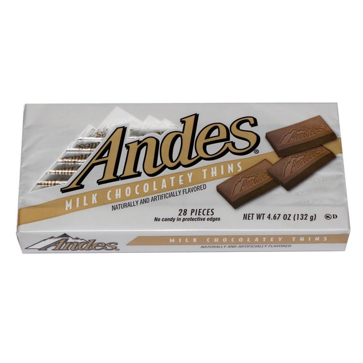 Tootsie Andes 앤디스 밀크 초콜릿 띤 132g, 1