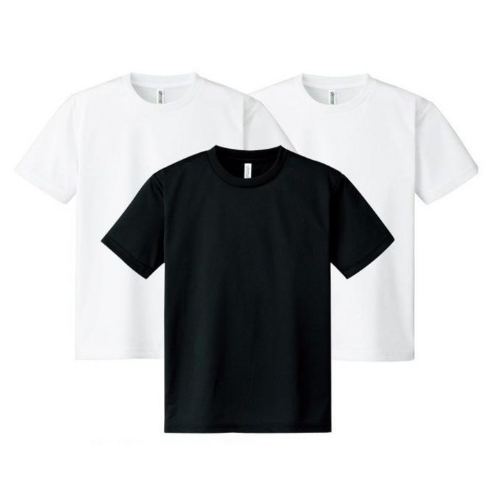 1+1+1/기능성 반팔티/남녀공용/무지티/쿨티셔츠