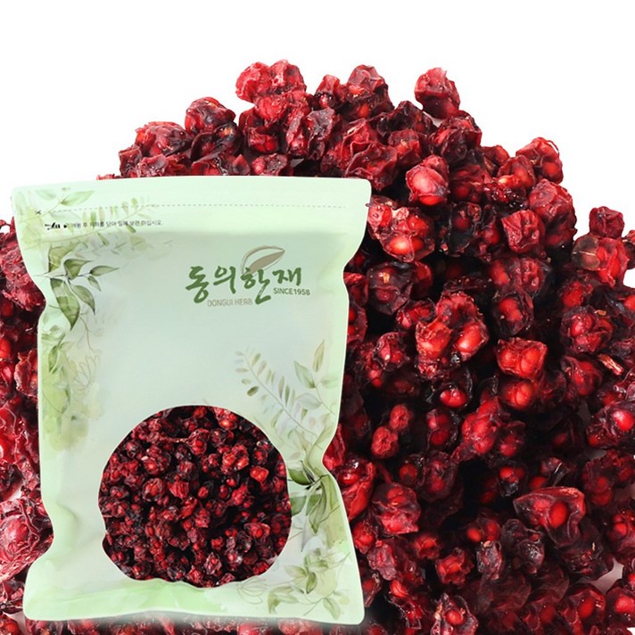  동의한재 최상품 햇 중국산 수입 건오미자 말린오미자 500g, 1개 