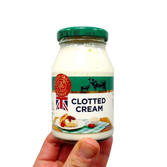 [코스트코]클로티드 크림 CLOTTED CREAM 170g 와플 스콘 다이어트 크림, 종이박스에 아이스팩(가을겨울)