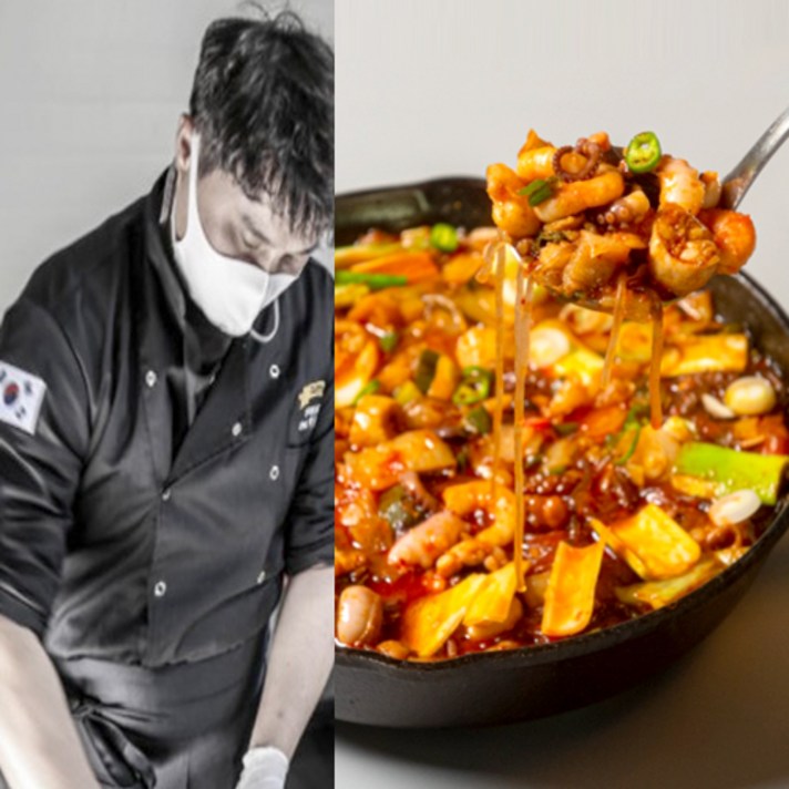 [한상차림] 낙곱새 밀키트 캠핑밀키트 낙곱 2~3인분, 1팩(870g)