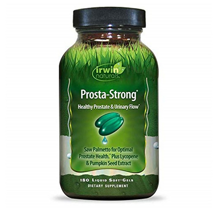 Irwin Naturals 어윈내추럴스 프로스타 스트롱 쏘말페토 리퀴드 소프트젤 180정, 1박스, 1팩