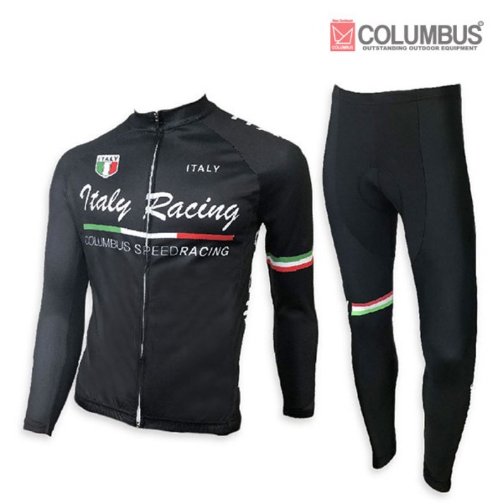 콜럼버스 Italy 이탈리아 남녀공용 긴팔 자전거복 상하의세트자전거의류 콜럼버스 Italy 이탈리아 남녀공용 긴팔 자전거복 상하의세트자전거의류