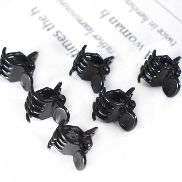 PKG 대용량 유아 성인 여성 앞머리 잔머리 머리핀 집게핀 미니 헤어집게 36P 세트