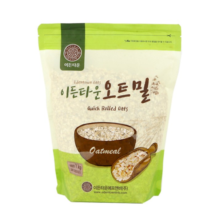 이든타운 식사대용 퀵 오트밀, 1kg, 1개