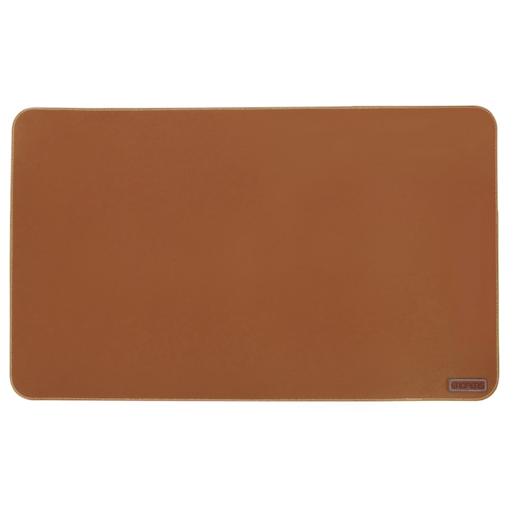 크로퍼스 테이블 매트 소,중,대형 가죽매트 캠핑매트, 브라운