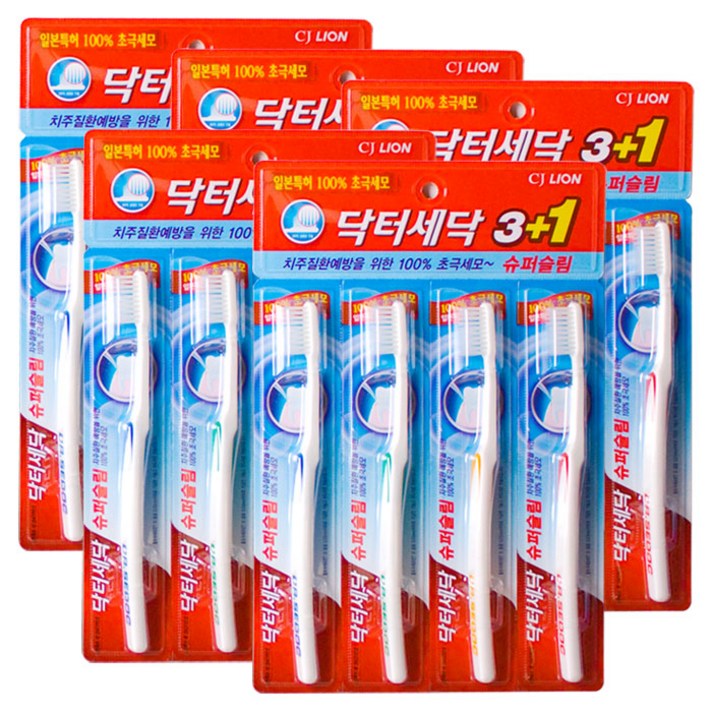 닥터세닥 슈퍼슬림 칫솔 초극세모
