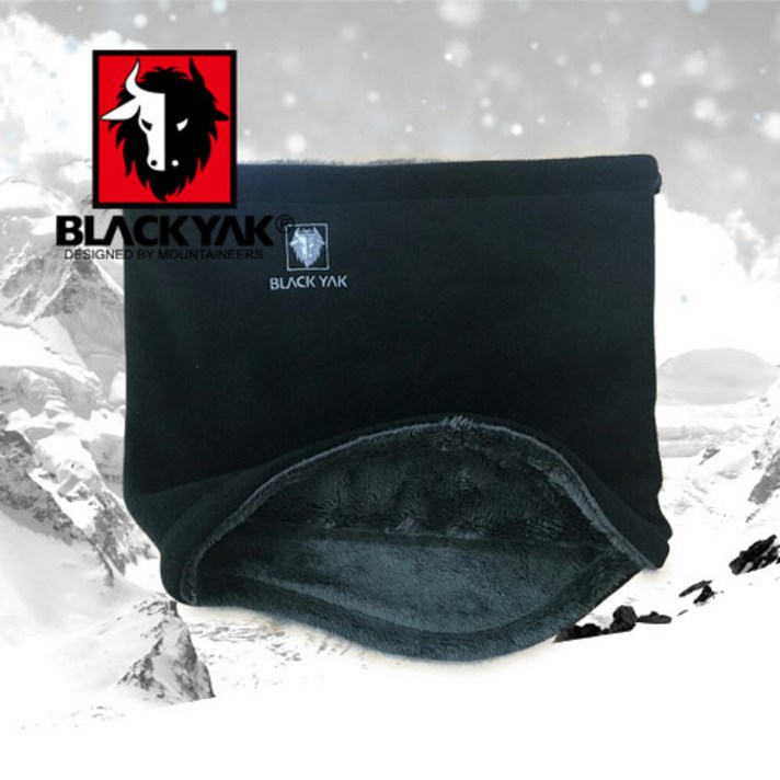 BLACK YAK 블랙야크넥워머, 블랙