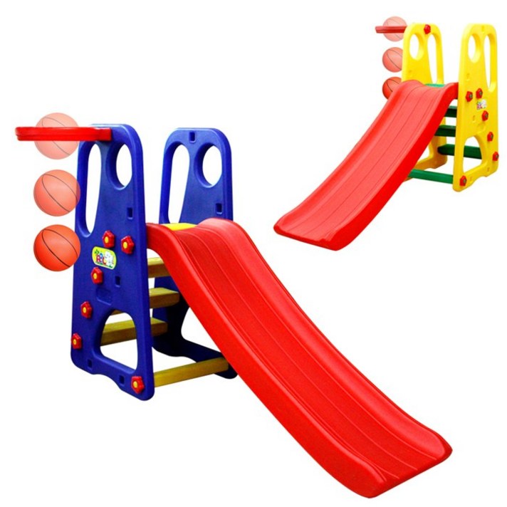 중모토이 놀이터 미끄럼틀_실내놀이터 유아미끄럼틀, 혼합색, 1개
