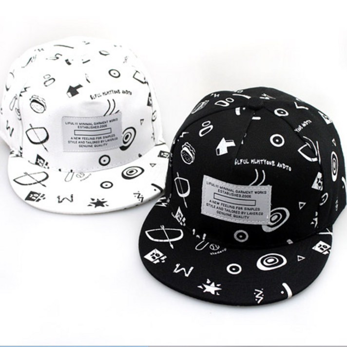 본캡 원패턴스냅백