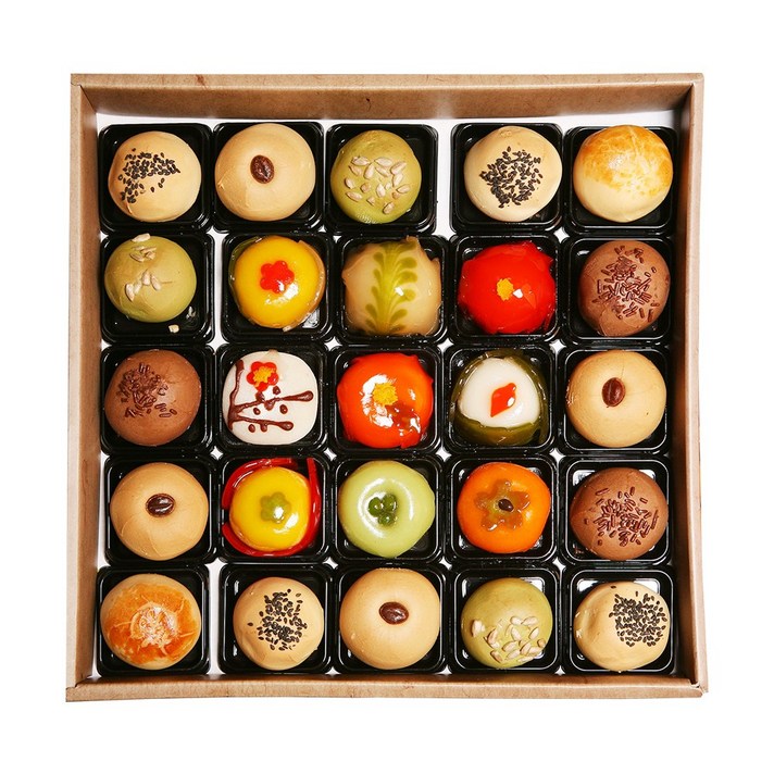 빚고을 프리미엄 화과자 25구 설날선물세트, 1세트