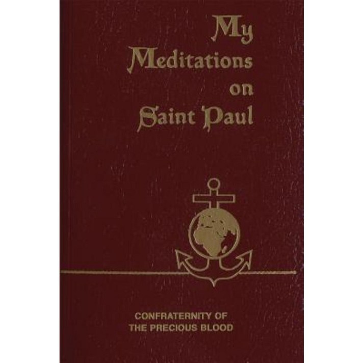 My Meditations on Saint Paul Imitation Leather, Confraternity of the Precious Blood