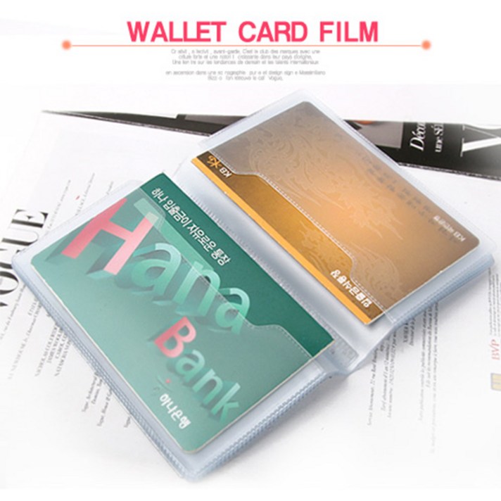 TW/g0446_통장 필름 20장 수납/통장지갑/통장케이스