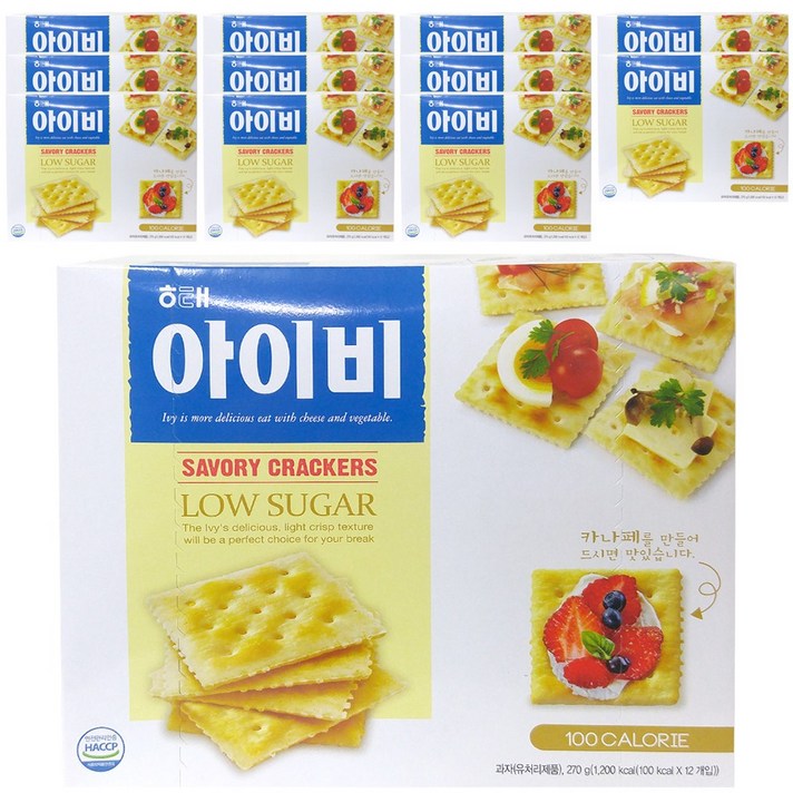 해태제과 아이비, 270g, 12개