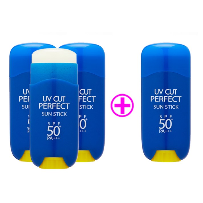 에네스티 UV컷퍼펙트 선스틱 썬스틱 순한선스틱 스틱선크림 자외선차단제 23g 3+1, 3개