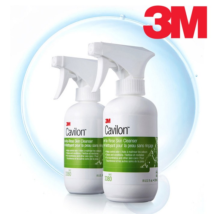 3M 캐빌론 3380 욕창방지예방 환자전용 피부세정제, 1개