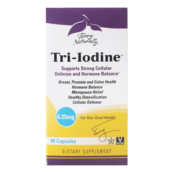 테리네츄럴리 트리-아이오딘 6.25mg 캡슐, 90개입, 1개