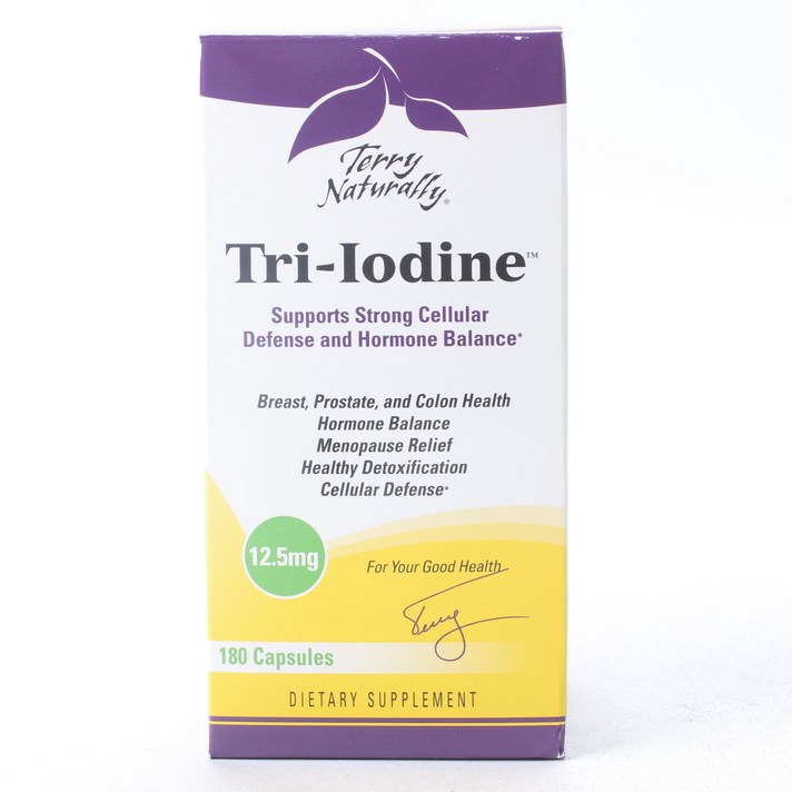 테리네츄럴리 트리-아이오딘 12.5mg 캡슐, 180개입, 1개