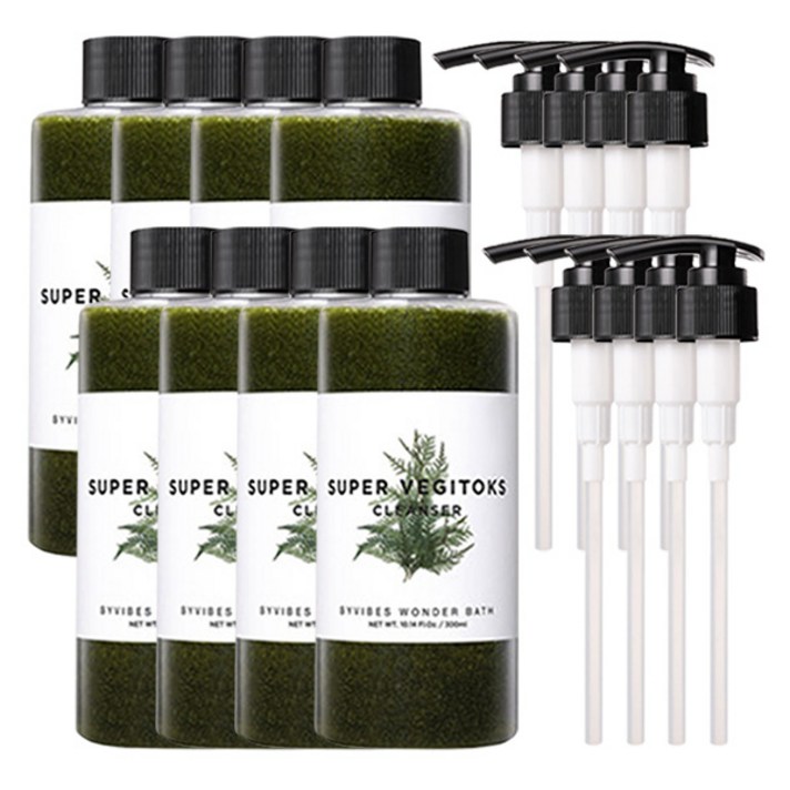 원더바스 슈퍼 베지톡스 클렌저 그린, 300ml, 8개