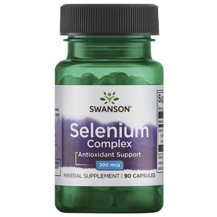 스완슨 셀레늄 컴플렉스 200mcg 캡슐, 90개입, 1개