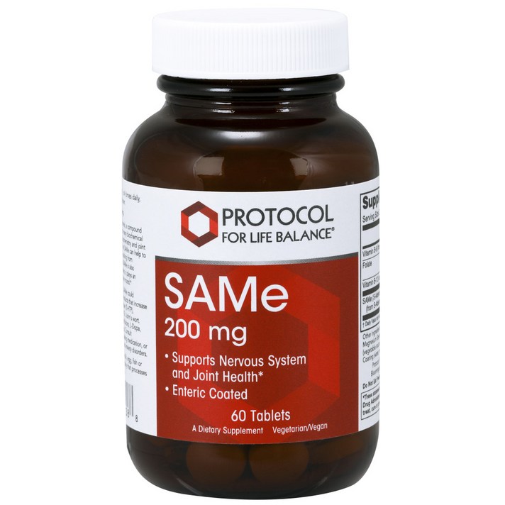 프로토콜포라이프밸런스 SAMe 200mg 타블렛, 60개입, 1개