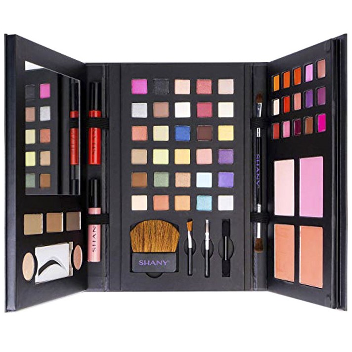 샤니 럭스 북 올 인 원 트래블 메이크업 세트, 1개, 혼합 색상