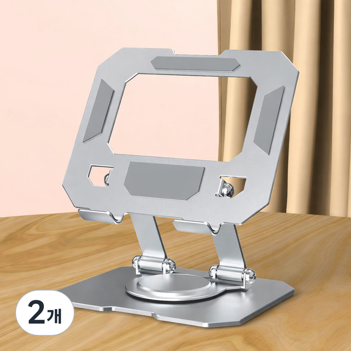 담하온 360도 회전 접이식 논슬립 태블릿 스마트폰 거치대