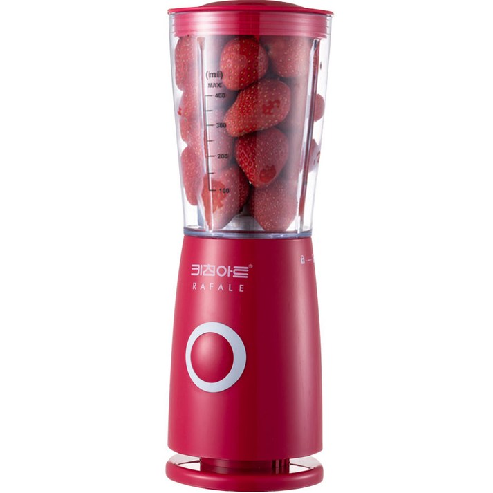 키친아트 라팔 슬림 믹서기 레드 KAMX-A160WK, KAMX-A160WK