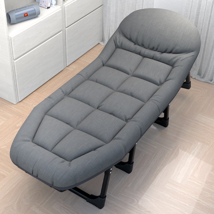 코멧 6단계 각도조절 무설치 낮잠 접이식 리클라이너 특대형 침대