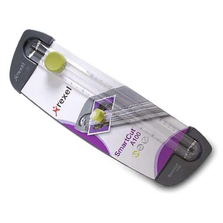 카피어랜드 보급형 미니 재단기, Rexel 스마트 A100, 417 x 125 x 25 mm, A4
