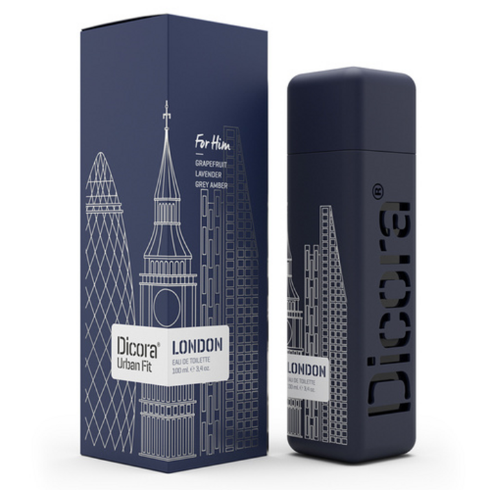 디코라 어반핏 런던 오 드 뚜왈렛, 100ml, 1개