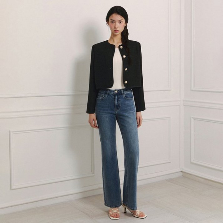 잇미샤 [25 S/S] 슬림 부츠컷 데님 팬츠 ITP4ZDP760 148660