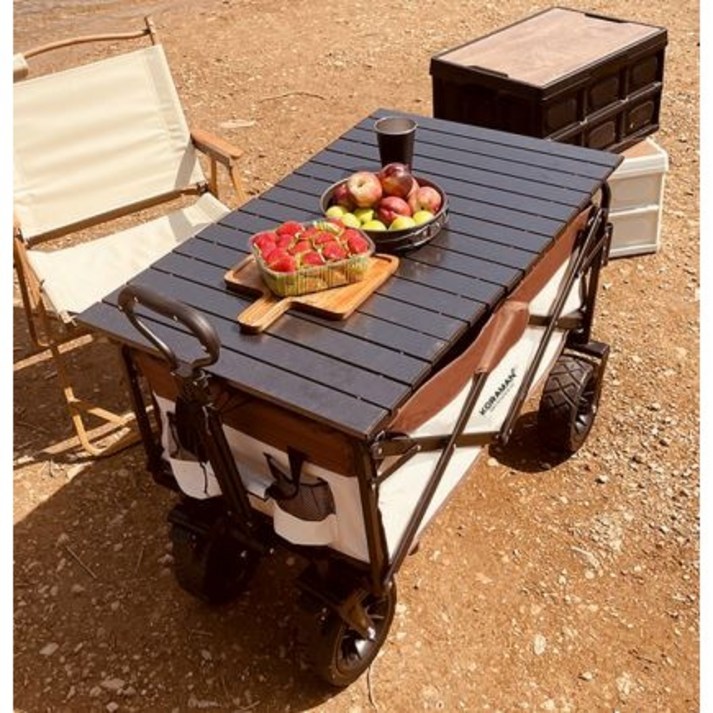 헤일로 HALO 옥스포드 캠핑 웨건 카트 접이식 수레 캐리어 테이블 상판