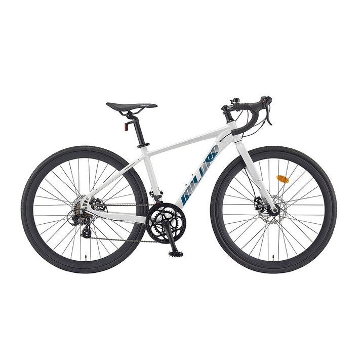 스마트 700C 밀로드 2026년 알루미늄 로드자전거 듀얼레버, 1개, 180cm, 화이트 440 미조립