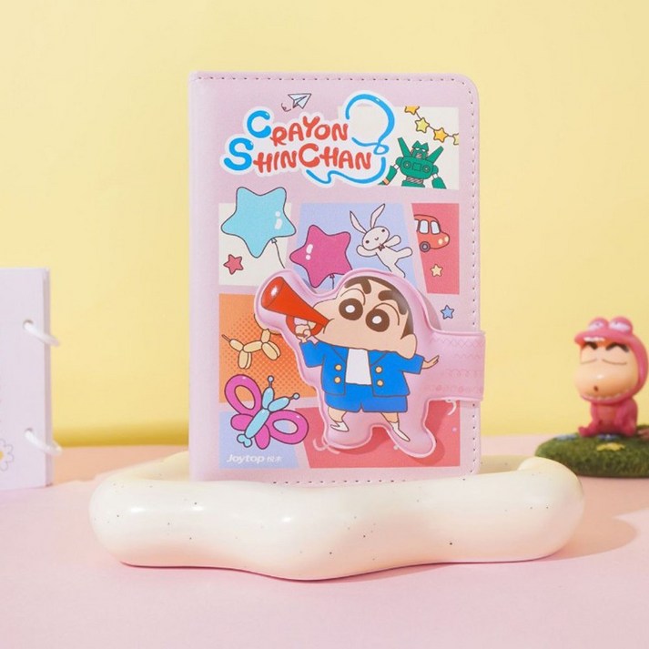 문구보따리 짱구 다이어리 수첩 만년형 짱구는못말려, 핑크