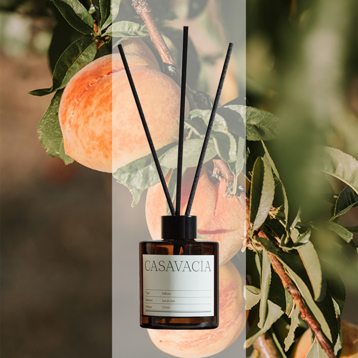 카사바시아 백화점 명품 디퓨저 방향제, 1개, 125ml, 넥타린 블로썸 앤 허니