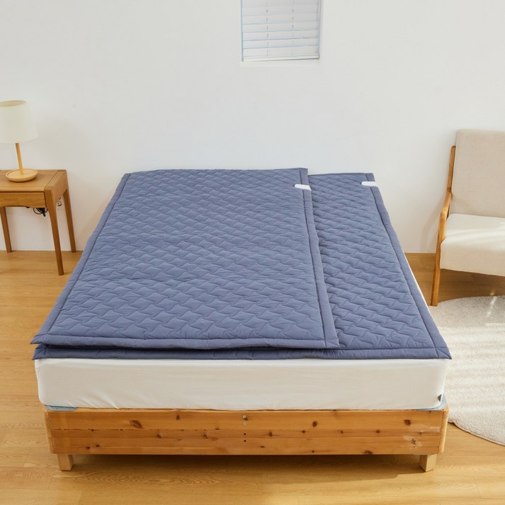 [26년 두툼토퍼형]한일의료기 전자파없는 탄소매트 1위 EMF 1인용 전기장판 전기매트 전기요, 슈퍼싱글(110x200)