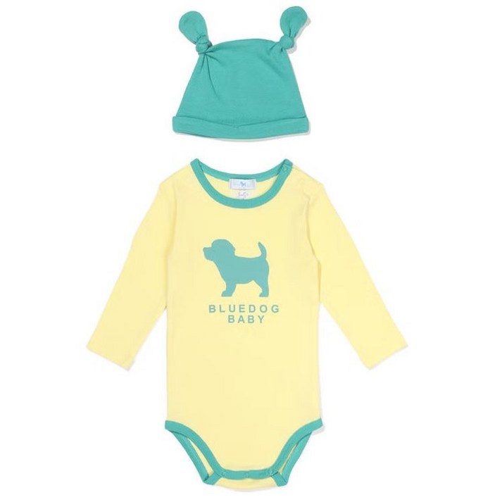 블루독베이비 블루독 바디수트 SET, 12개월 쌍둥이 둥이 선물 (무료배송)